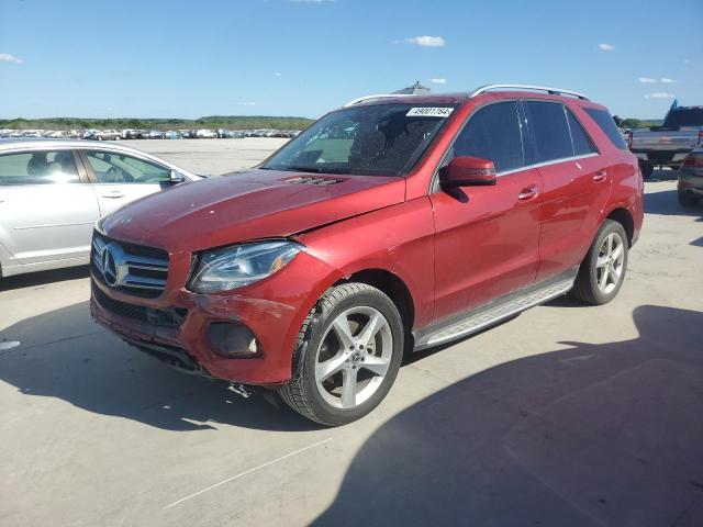 4JGDA5JB5JB028311 - 2018 MERCEDES-BENZ GLE 350 RED photo 1