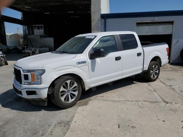 1FTEW1EP6KFA08927 - 2019 FORD F150 SUPERCREW WHITE photo 1