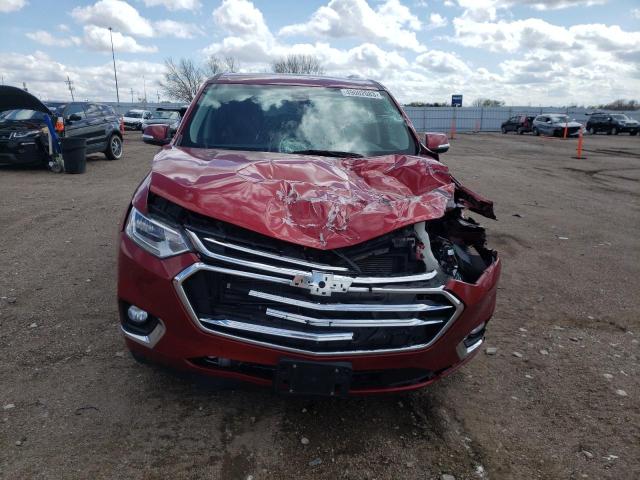 1GNEVJKW7KJ136015 - 2019 CHEVROLET TRAVERSE HIGH COUNTRY RED photo 5