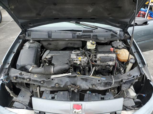 1G8AJ52F34Z174138 - 2004 SATURN ION LEVEL 2 GRAY photo 11