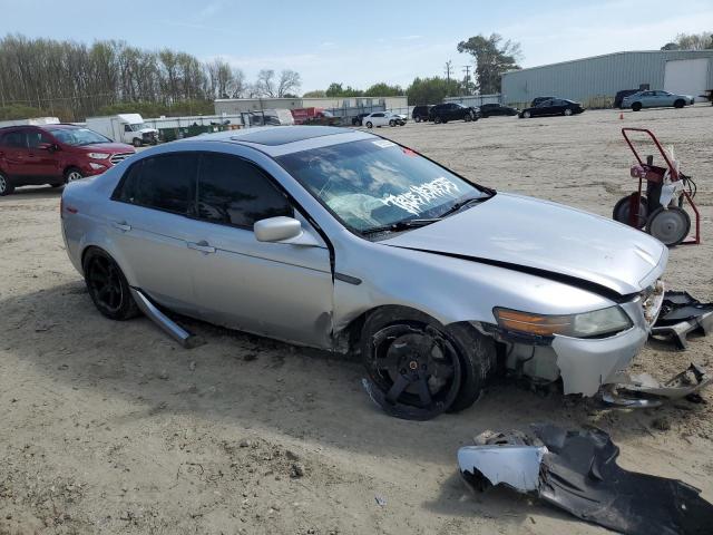 19UUA66256A020131 - 2006 ACURA 3.2TL SILVER photo 4