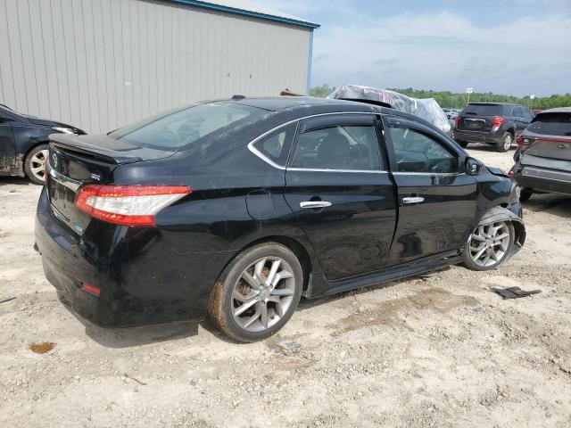 3N1AB7AP9DL743450 - 2013 NISSAN SENTRA S BLACK photo 3