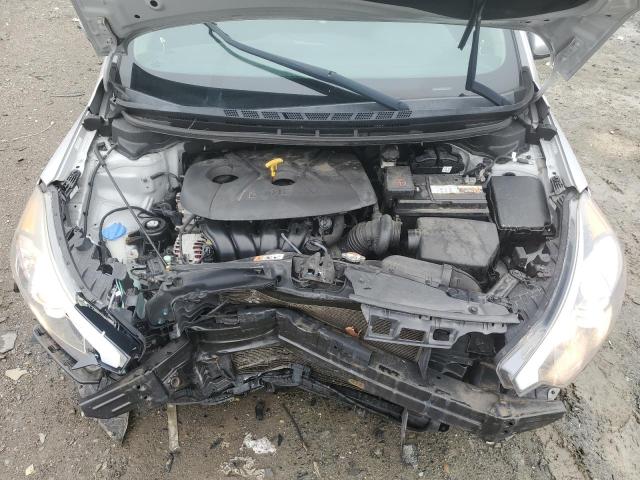 KNAFK4A61G5493518 - 2016 KIA FORTE LX SILVER photo 11