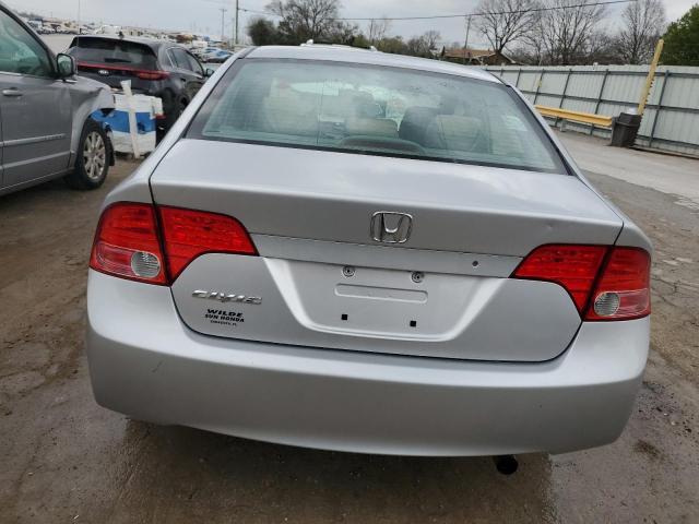 1HGFA16547L036672 - 2007 HONDA CIVIC LX SILVER photo 6