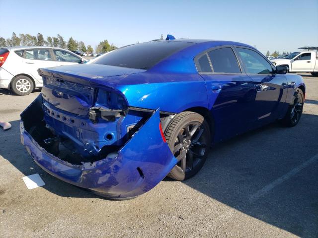 2C3CDXHG8NH173025 - 2022 DODGE CHARGER GT BLUE photo 3