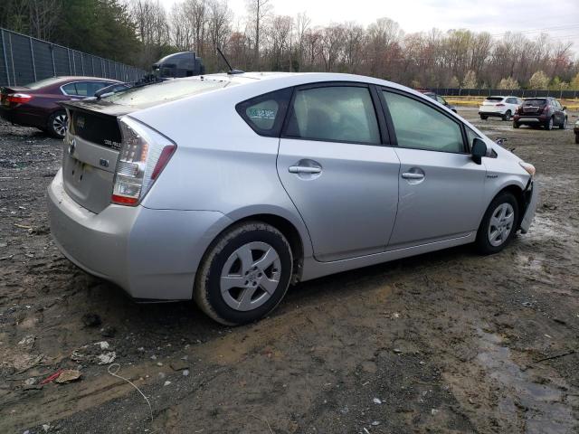 JTDKN3DU6B5338131 - 2011 TOYOTA PRIUS SILVER photo 3