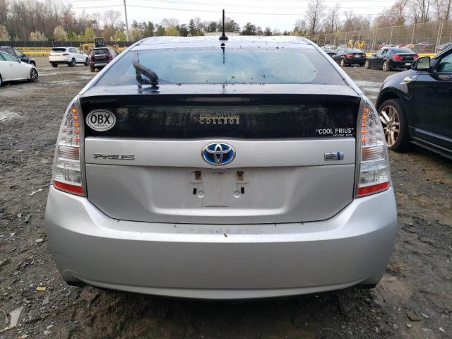 JTDKN3DU6B5338131 - 2011 TOYOTA PRIUS SILVER photo 6