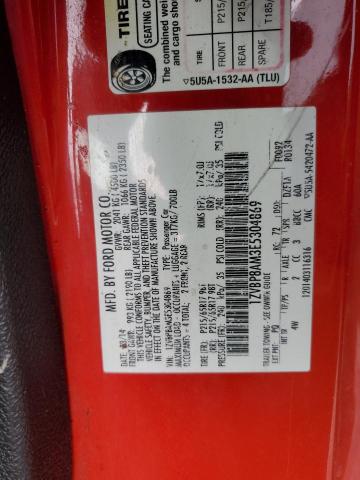 1ZVBP8AM3E5304869 - 2014 FORD MUSTANG RED photo 12