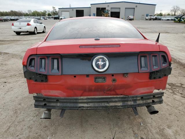 1ZVBP8AM3E5304869 - 2014 FORD MUSTANG RED photo 6