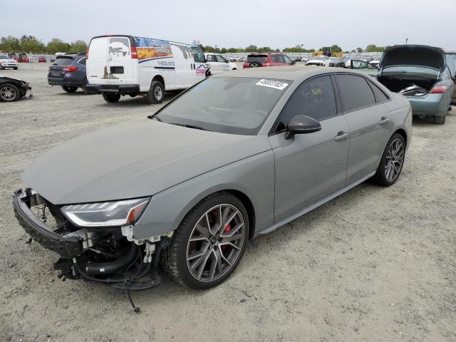 WAUC4AF49MA062382 - 2021 AUDI S4 PRESTIGE GRAY photo 1