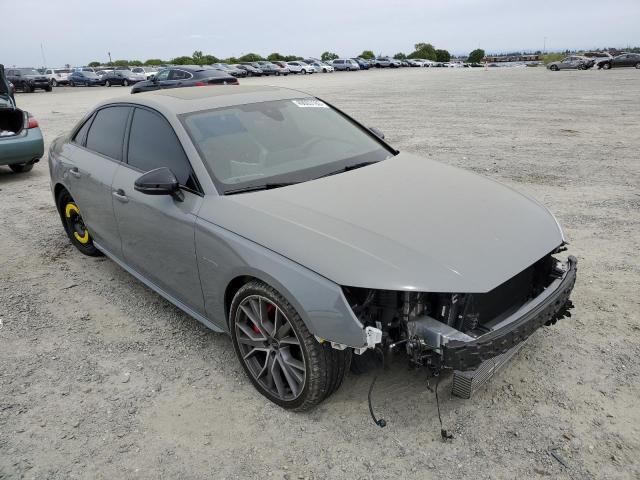 WAUC4AF49MA062382 - 2021 AUDI S4 PRESTIGE GRAY photo 4