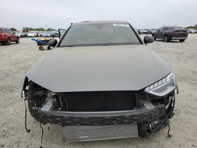 WAUC4AF49MA062382 - 2021 AUDI S4 PRESTIGE GRAY photo 5