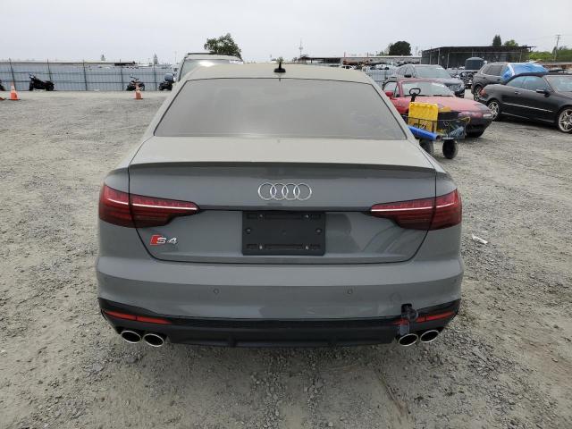 WAUC4AF49MA062382 - 2021 AUDI S4 PRESTIGE GRAY photo 6