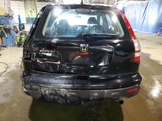 5J6RE38389L031737 - 2009 HONDA CR-V LX BLACK photo 6