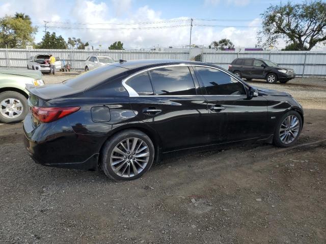 JN1EV7APXKM514576 - 2019 INFINITI Q50 LUXE BLACK photo 3