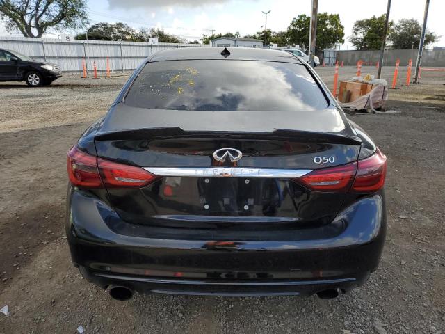 JN1EV7APXKM514576 - 2019 INFINITI Q50 LUXE BLACK photo 6