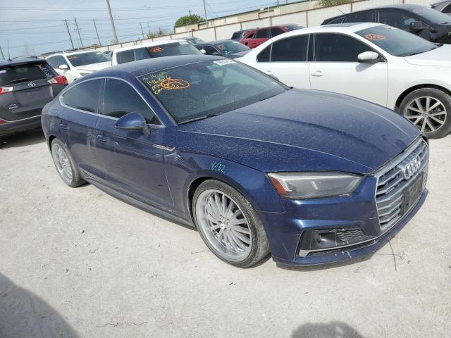 WAUFNCF50JA126917 - 2018 AUDI A5 PRESTIGE S-LINE BLUE photo 4