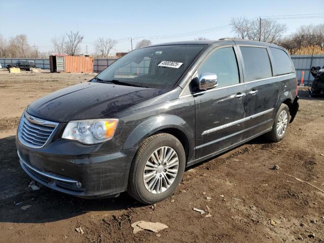 2C4RC1CG2ER409451 - 2014 CHRYSLER TOWN & COU TOURING L BLACK photo 1