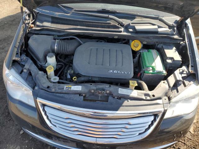 2C4RC1CG2ER409451 - 2014 CHRYSLER TOWN & COU TOURING L BLACK photo 12