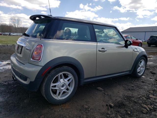 WMWMF73598TV37893 - 2008 MINI COOPER S BEIGE photo 3