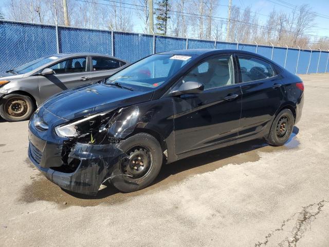 KMHCT4AEXFU880692 - 2015 HYUNDAI ACCENT GLS BLACK photo 1