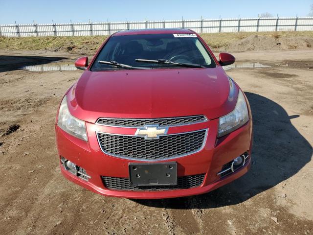 1G1PF5SC2C7405184 - 2012 CHEVROLET CRUZE LT RED photo 5