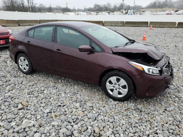 3KPFK4A74HE109250 - 2017 KIA FORTE LX PURPLE photo 4