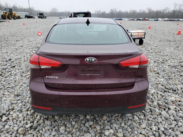 3KPFK4A74HE109250 - 2017 KIA FORTE LX PURPLE photo 6