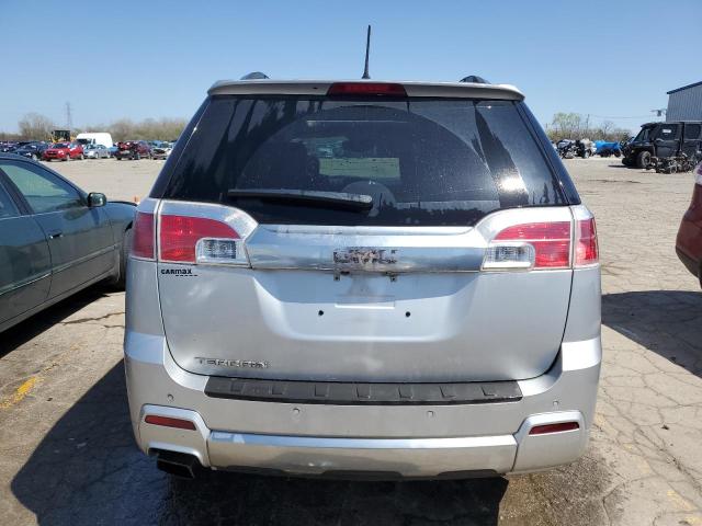 2GKALYEK7D6376913 - 2013 GMC TERRAIN DENALI SILVER photo 6