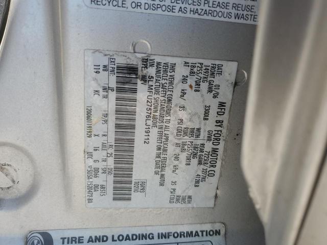 5LMFU27576LJ19112 - 2006 LINCOLN NAVIGATOR 银色 照片 13