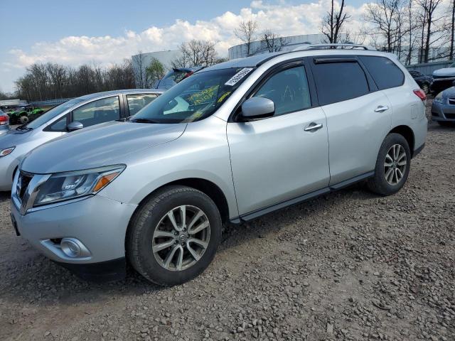 5N1AR2MM0EC610548 - 2014 NISSAN PATHFINDER S SILVER photo 1