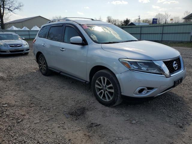 5N1AR2MM0EC610548 - 2014 NISSAN PATHFINDER S SILVER photo 4