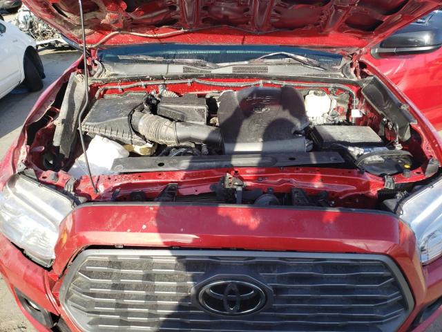 3TMCZ5AN6PM585992 - 2023 TOYOTA TACOMA DOUBLE CAB RED photo 11