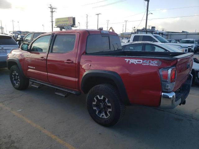 3TMCZ5AN6PM585992 - 2023 TOYOTA TACOMA DOUBLE CAB RED photo 2