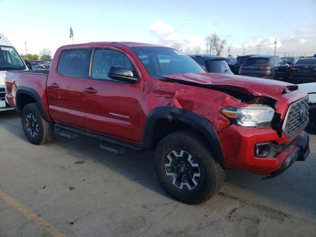 3TMCZ5AN6PM585992 - 2023 TOYOTA TACOMA DOUBLE CAB RED photo 4