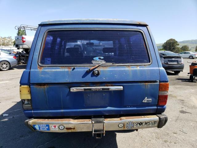 JT3FJ60G2G1134945 - 1986 TOYOTA LAND CRUIS FJ60 BLUE photo 6