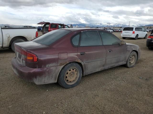 4S3BE635917214675 - 2001 SUBARU LEGACY L MAROON photo 3