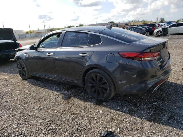 5XXGW4L20GG092799 - 2016 KIA OPTIMA SX BLACK photo 2