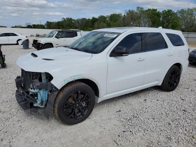 1C4SDHCT8KC632599 - 2019 DODGE DURANGO R/T WHITE photo 1