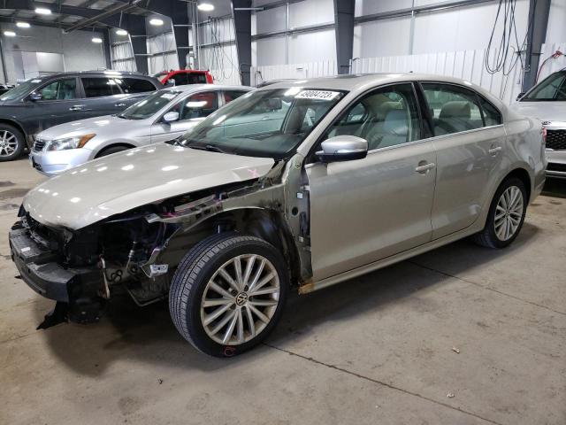 3VWLX7AJ3DM250163 - 2013 VOLKSWAGEN JETTA SEL TAN photo 1