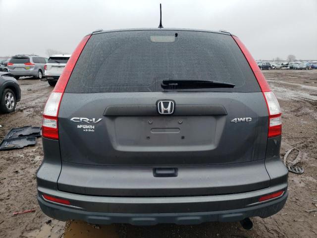 5J6RE4H34BL040768 - 2011 HONDA CR-V LX GRAY photo 6