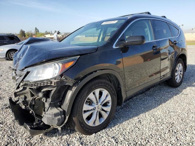 2HKRM4H72DH653748 - 2013 HONDA CR-V EXL BLACK photo 1