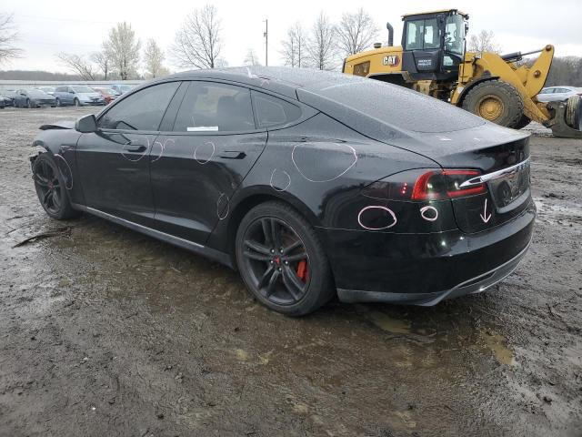 5YJSA1CG1DFP14831 - 2013 TESLA MODEL S 黑色 照片 2