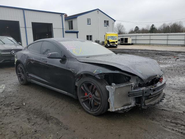 5YJSA1CG1DFP14831 - 2013 TESLA MODEL S 黑色 照片 4