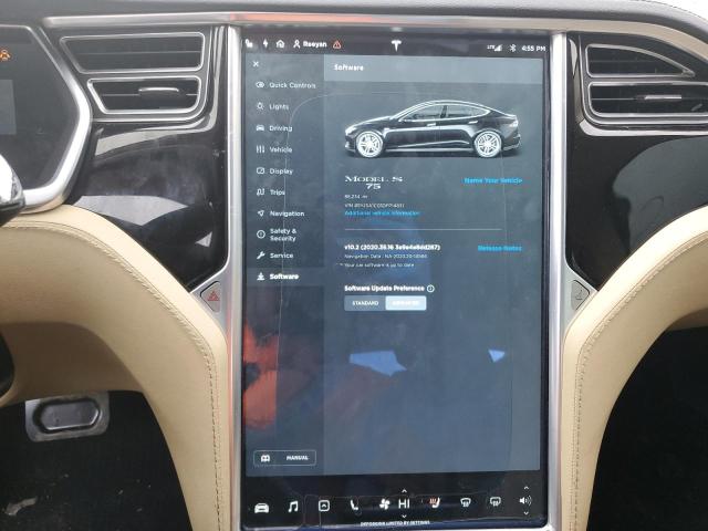 5YJSA1CG1DFP14831 - 2013 TESLA MODEL S 黑色 照片 9