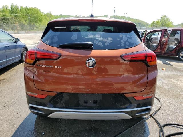 KL4MMBS23LB096936 - 2020 BUICK ENCORE GX PREFERRED ORANGE photo 6