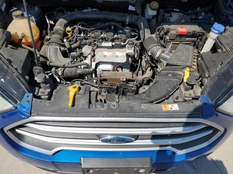 MAJ3P1TE5JC199154 - 2018 FORD ECOSPORT SE ლურჯი ფოტო 12