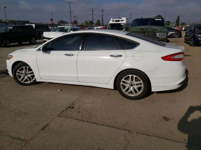 3FA6P0H75ER308852 - 2014 FORD FUSION SE WHITE photo 2