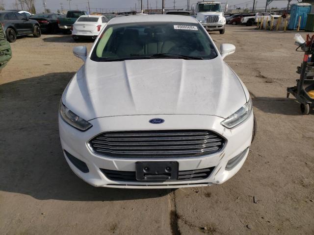 3FA6P0H75ER308852 - 2014 FORD FUSION SE WHITE photo 5