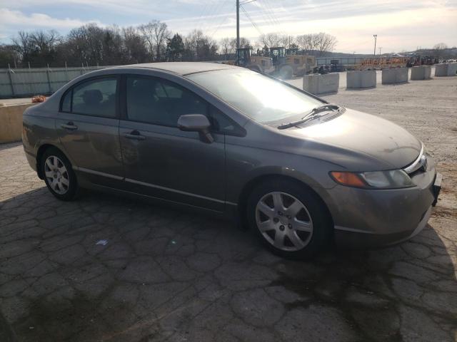 1HGFA16536L055695 - 2006 HONDA CIVIC LX GRAY photo 4